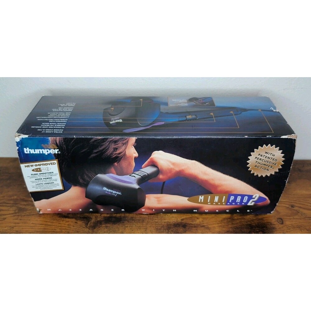 Thumper Mini Pro 2 Massager 3-Speed Handheld Percussion